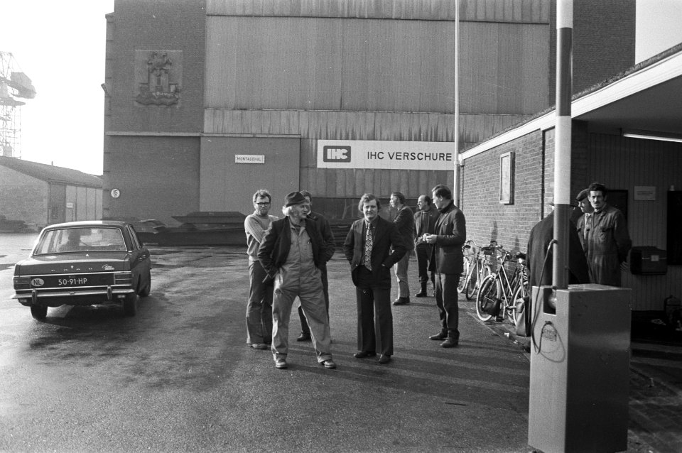 Wilde stakingen na stakingsverbod voor NVV-industriebond stakende arbeiders bij, Bestanddeelnr 925-3621
