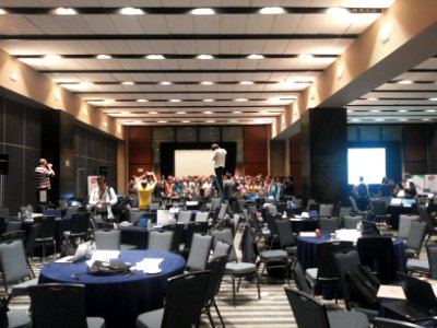Wikimania 2015-Thursday-Group photo Hackathon