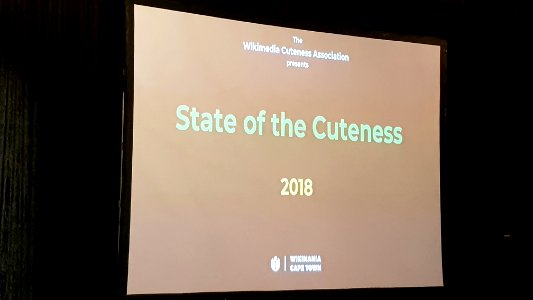Wikimania 2018 - State of the Cuteness (2)