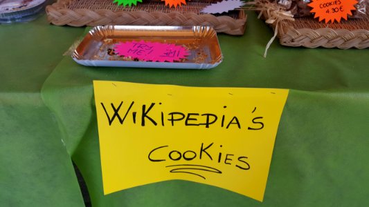 Wikimania 2016-Wikipedia's cookies (2)