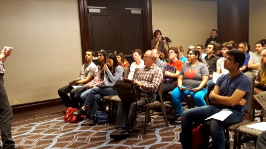 Wikimania 2017 Montreal - Monday - Training volunteers (2)