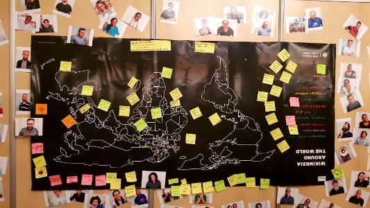 Wikimania 2018 - Map of the world