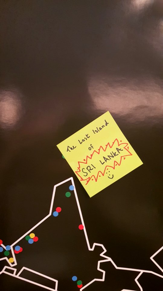 Wikimania 2018 - Map of the world - Sri Lanka