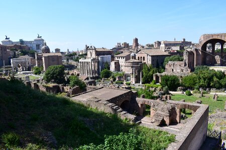 Old buildings ancient rome roman empire