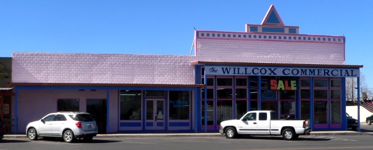 Willcox Commercial Store (Willcox, Arizona) from SE 1