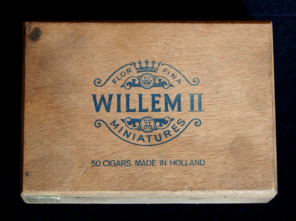 Willem II Miniatures sigaren doos, foto 2