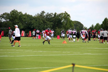 Will Ratelle at Falcons training camp, July 2016