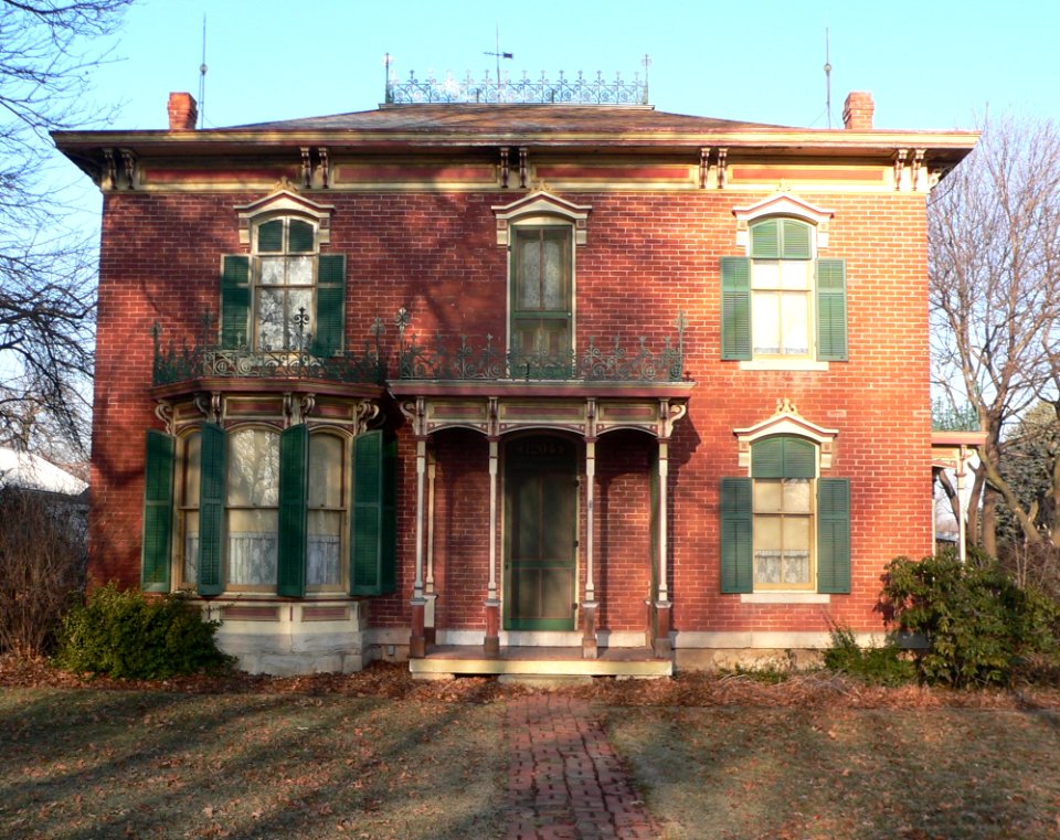 Wilber T. Reed house (Auburn, NE) from E 1