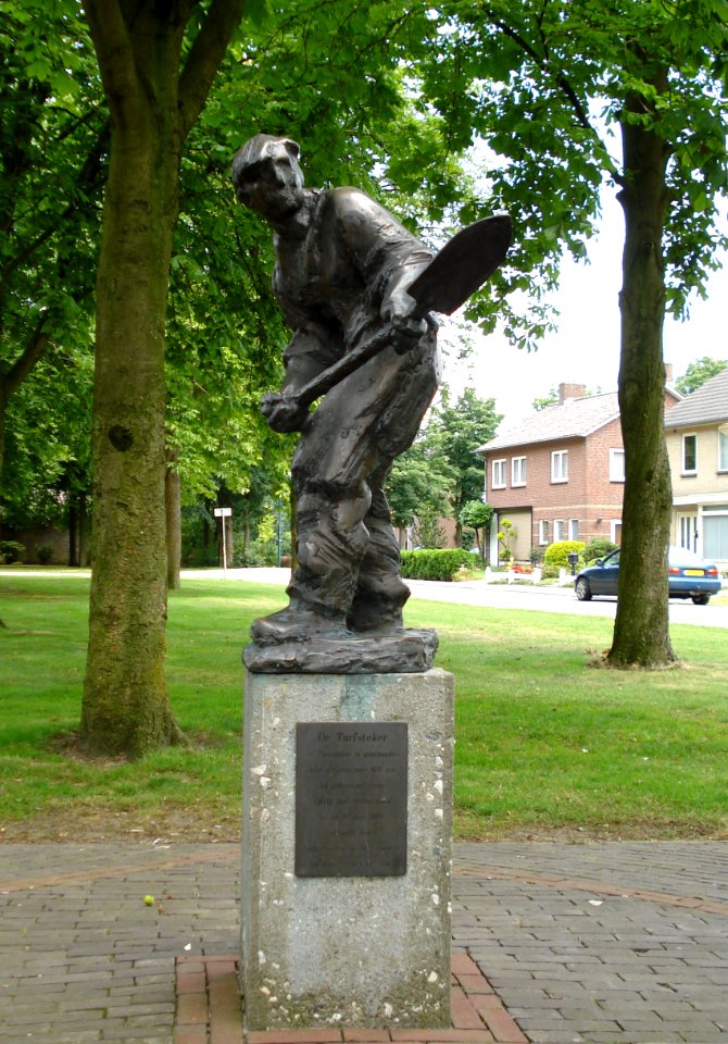Wilbertoord, De turfsteker
