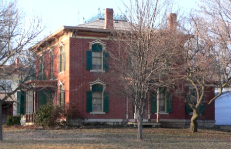Wilber T. Reed house (Auburn, NE) from NNE 1