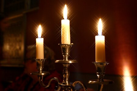 Candle candle holders shimmer