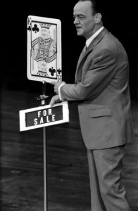 Wereldkampioenschap goochelen in RAI, Amsterdam Peter Presti (Nederland) met nu, Bestanddeelnr 923-6539
