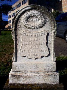 Wenzel (Henry), St. Clair Cemetery, 2015-10-06, 01