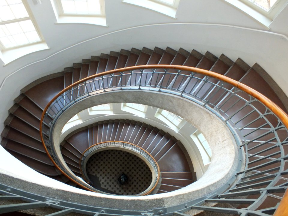 Wendeltreppe im Kunstgewerbeschule Weimar