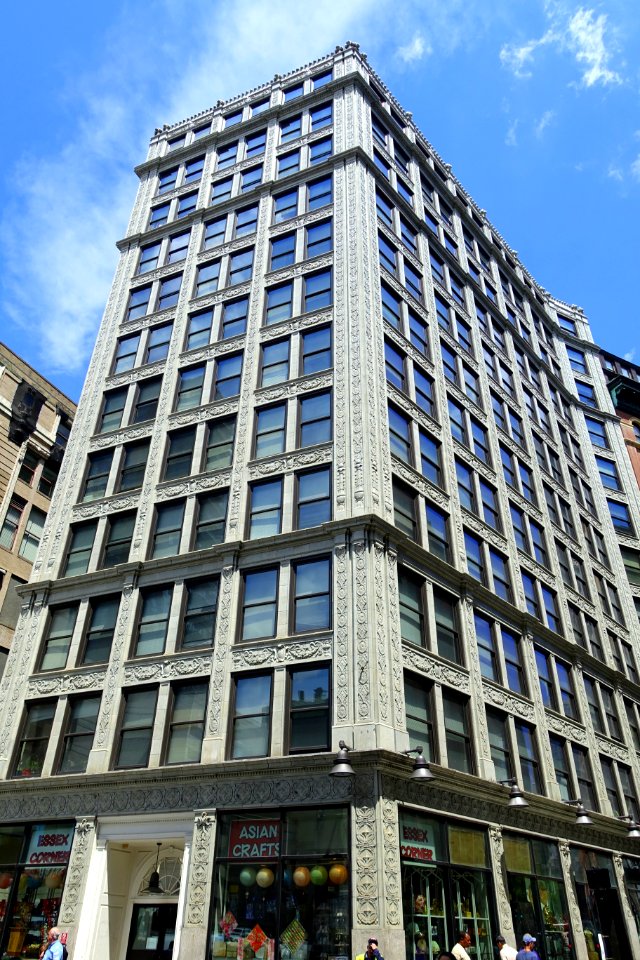 Wendell Phillips Building (Chauncy House), built 1922, architect Clinton J. Warren - 115-119 Chauncy Street, Boston, MA - DSC06647