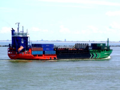 Werder Bremen p8 approaching Port of Rotterdam 08-Jul-2007