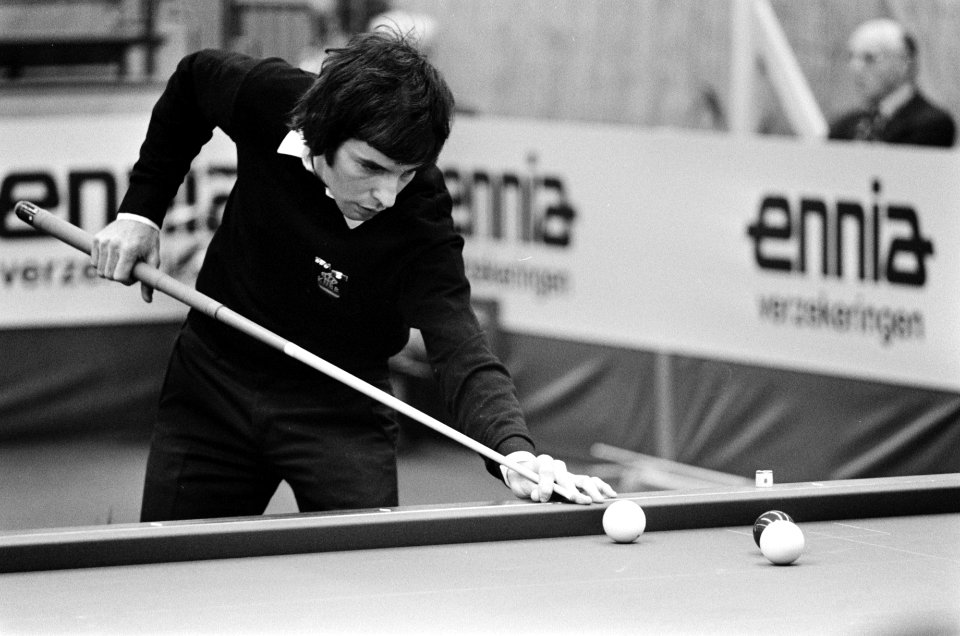Wereldkampioenschappen biljarten 471 in Rotterdam Jean Bessems in actie, Bestanddeelnr 927-8192