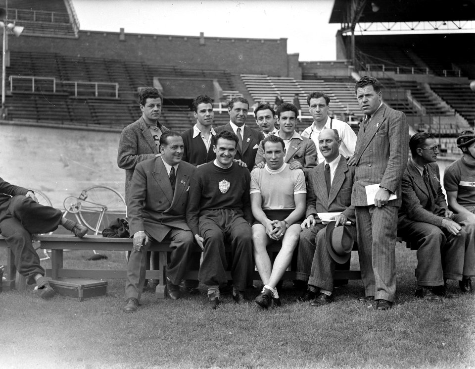 Wereldkampioenschappen baanwielrennen in het Olympisch Stadion te Amsterdam. Het, Bestanddeelnr 902-9349