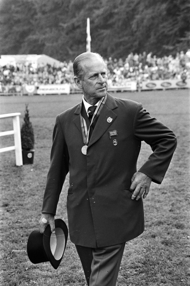 Wereldkampioenschap vierspannen in Apeldoorn Prins Phillip (Engeland), close, Bestanddeelnr 932-2785