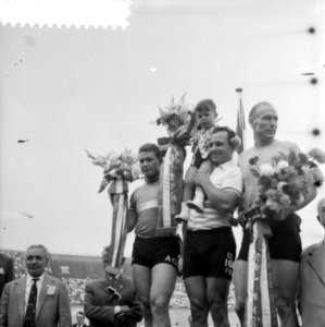 Wereldkampioenschap wielrennen op de baan in het Olympisch stadion te Amsterdam,, Bestanddeelnr 910-5786
