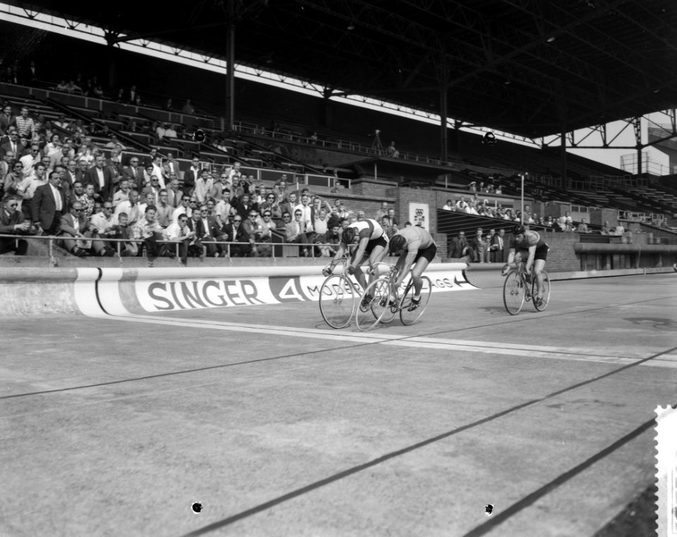 Wereldkampioenschap wielrennen op de baan in het Olympisch stadion te Amsterdam,, Bestanddeelnr 910-5775