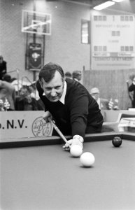 Wereldkampioenschappen bandstoten in Rotterdam Ceulemans in actie, Bestanddeelnr 929-1497