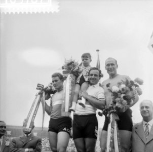 Wereldkampioenschap wielrennen op de baan in het Olympisch stadion te Amsterdam,, Bestanddeelnr 910-5787