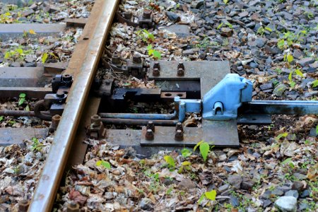 Weiche Bahnhof Schildow Detail 3