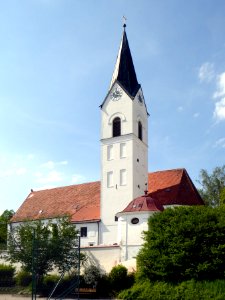 Weichs, Martinskirche, Südseite, 4