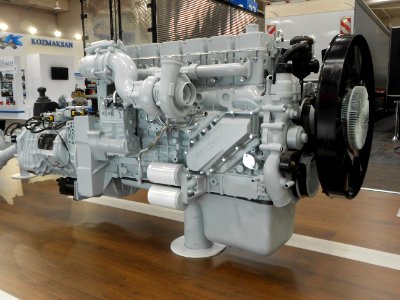 Weichai WP 12. truck engine. side. Spielvogel