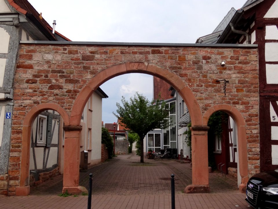 Weichgasse 5 Hoftor, Großwallstadt