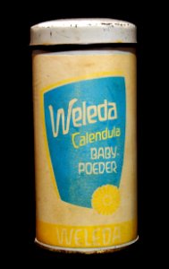Weleda Calendula baby poeder blikje, foto1