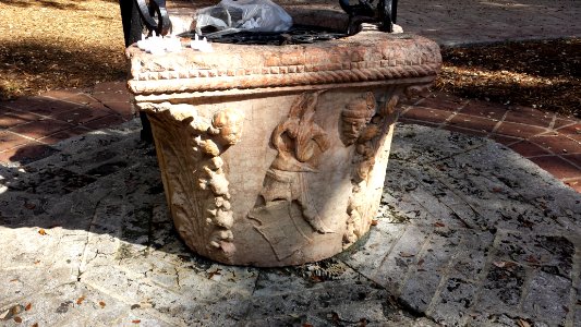 Well - Ancient Spanish Monastery - St. Bernard de Clairvaux Church, Florida - 20150110 133729