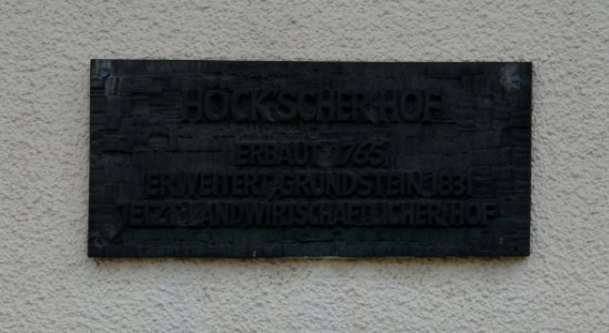 Weißkirchen, Urselbachstraße 59, Tafel