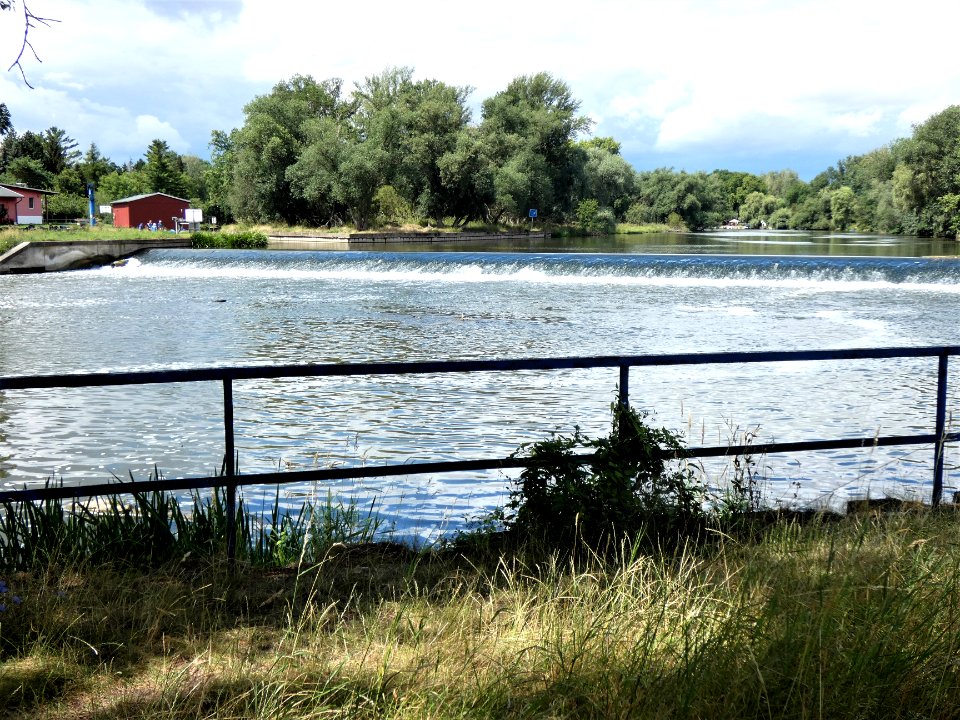 Weißenfels Wehr-Brückenmühlenschleuse