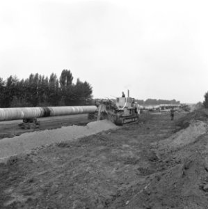 Werkzaamheden, drainage, buizen, Bestanddeelnr 167-1063