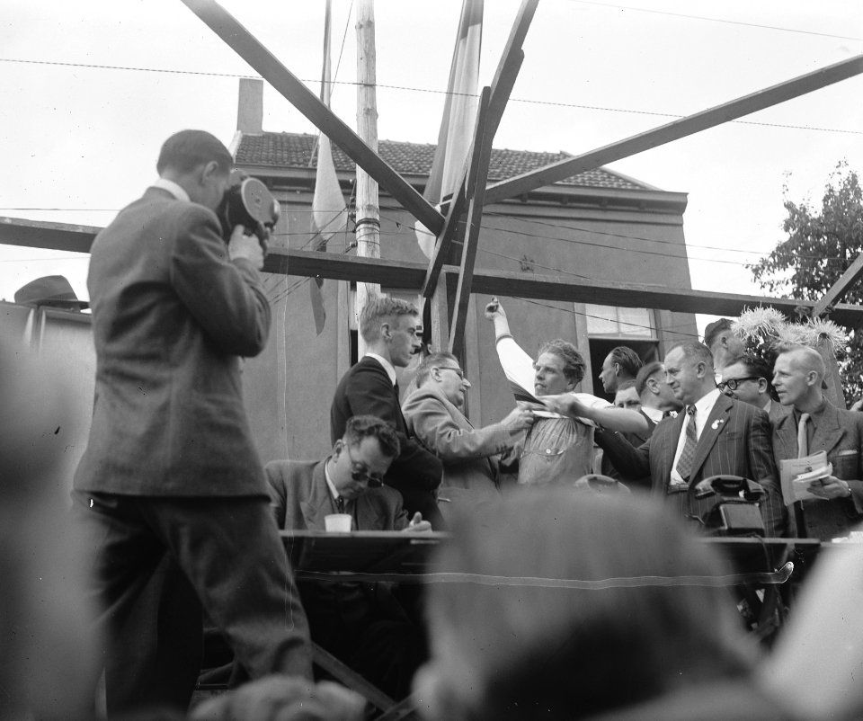 Wereldkampioenschappen Wielrennen op de weg te Valkenburg. Amateurs. Harry Snell, Bestanddeelnr 902-9318
