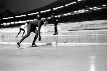 Wereldkampioenschappen schaatsen te Goteborg. Nummer 20 Bols en De Graaff, Bestanddeelnr 921-1143