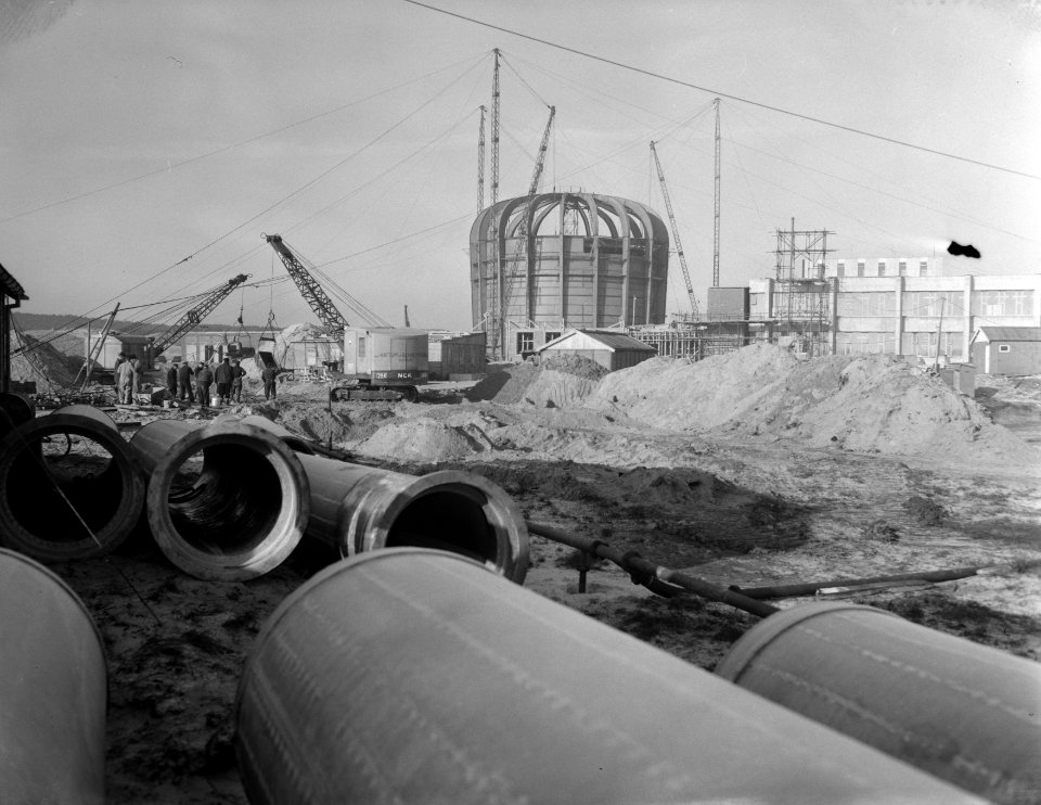 Werkzaamheden aan de bouw van het Reactor Centr. Ned te Petten, Bestanddeelnr 910-1234