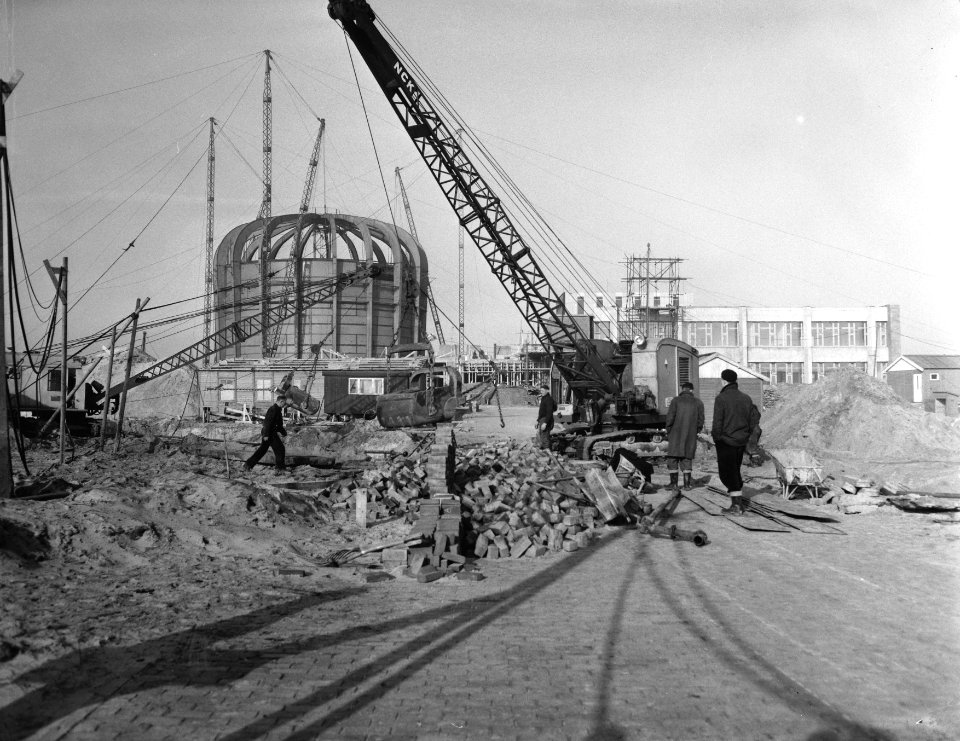 Werkzaamheden aan de bouw van het Reactor Centr. Ned te Petten, Bestanddeelnr 910-1233