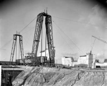 Werkzaamheden aan deltawerken in het Haringvliet, Bestanddeelnr 911-8243