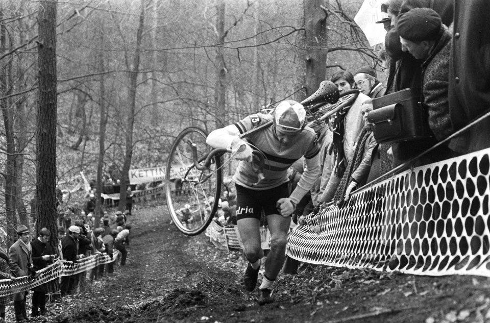 Wereldkampioenschappen veldrijden op de fiets, Apeldoorn Belg Eric de Waeminck , Bestanddeelnr 924-3104