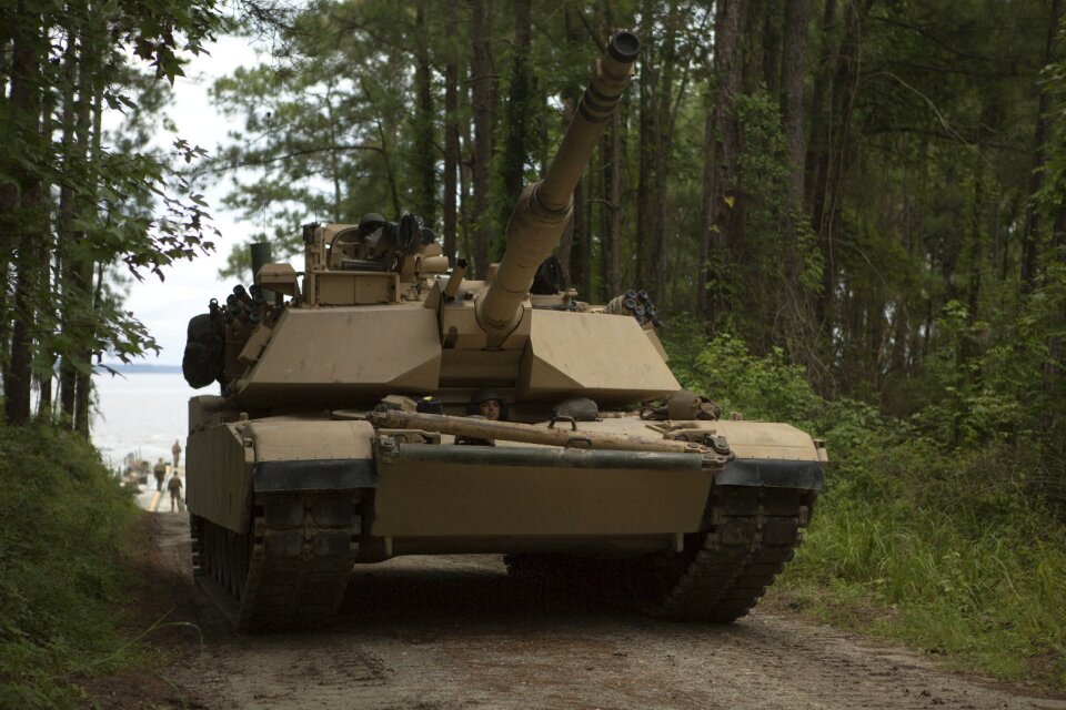United states marine corps movement tank