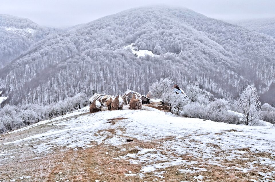 Ice mountain nature