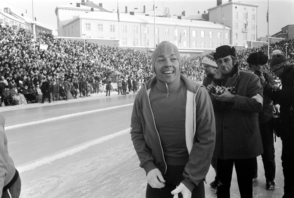 Wereldkampioenschappen Schaatsen te Oslo (Noorwegen). Eddy Verheyen, Bestanddeelnr 923-2906