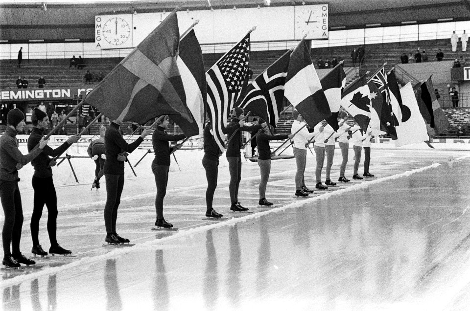 Wereldkampioenschappen schaatsen te Goteborg. Nummers 6.7 De Graaff en Verkerk, , Bestanddeelnr 921-1149