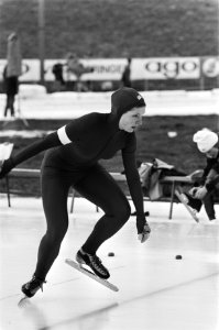 Wereldkampioenschappen schaatsen junioren allround in Assen Natalya Kurova (Sov, Bestanddeelnr 930-6427
