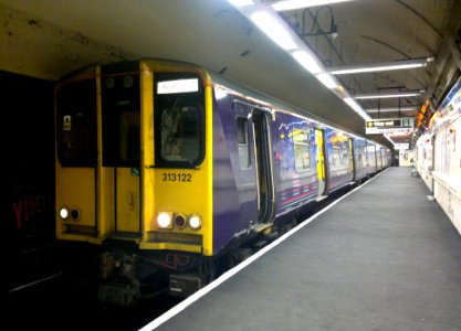 Welwyn Garden City Train, Moorgate 8 May 2013