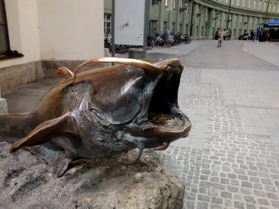 Wels-Statue, München (2)
