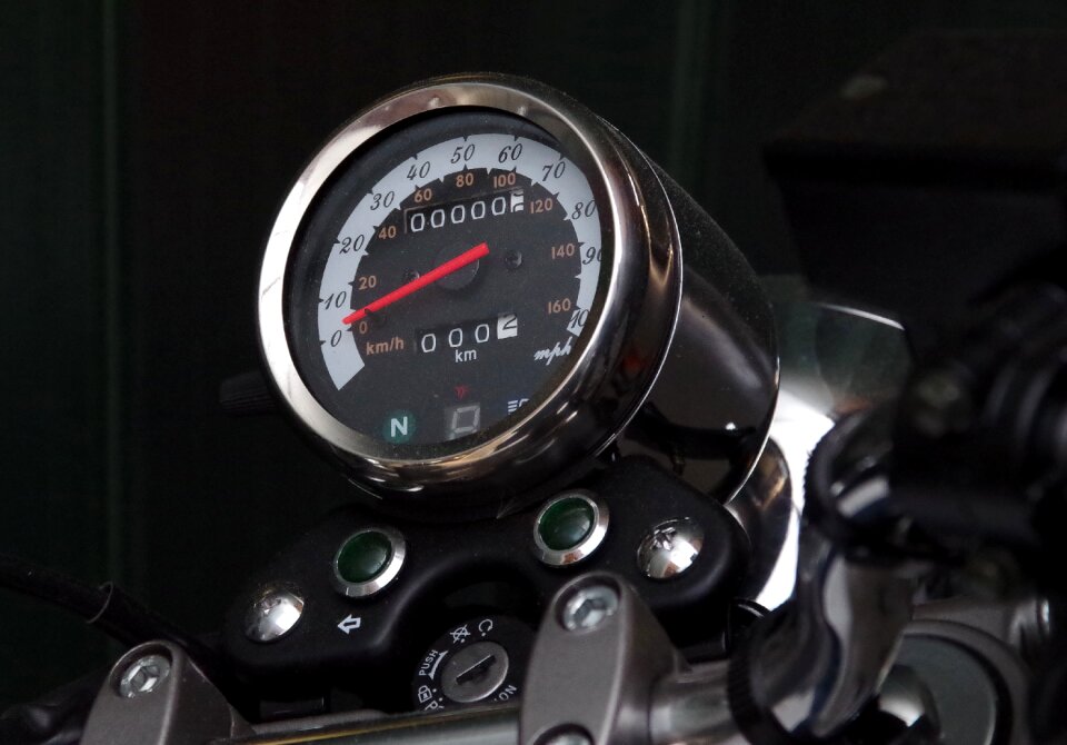 Speedo kilometer display vehicle